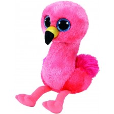 Плюшена играчка TY Toys Beanie Boos - Розово фламинго Gilda, 15 cm