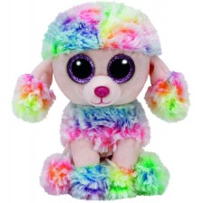 Плюшена играчка TY Toys Beanie Boos - Пудел Poofie, шарен, 15 cm -1