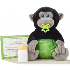Плюшена играчка Melissa and Doug - Бебе горила -1