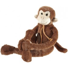 Плюшена играчка Heunec - Маймунка, 45 cm