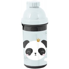 Пластмасова бутилка Paso Panda - С презрамка за рамо, 500 ml