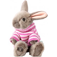 Плюшена играчка Studio Pets - Зайче с пуловер, Бъни -1