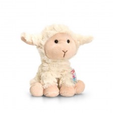 Плюшена играчка Keel Toys Pippins - Овчица, 14 cm -1