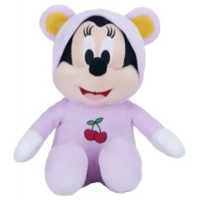 Плюшена играчка Disney Plush - Мини Маус в бебешко костюмче, 30 cm -1