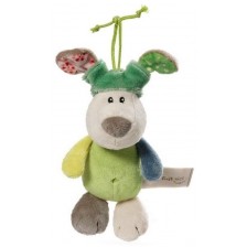 Плюшена играчка Nici - Куче, с връзки, 15 cm