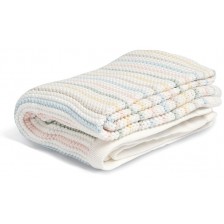 Плетено одеяло Mamas & Papas - Soft Pastel, 70 х 90 cm