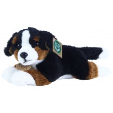 Плюшена играчка Rappa Еко приятели - Куче Бернски зененхунд, лежащо, 23 cm -1
