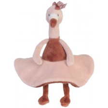 Плюшена играчка Happy Horse - Фламингото Fiddle, 19 cm