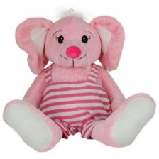 Плюшена играчка Амек Тойс - Розова мишка, 38 сm -1
