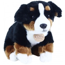 Плюшена играчка Rappa Еко приятели - Куче Бернски зененхунд, седящо, 25 cm
