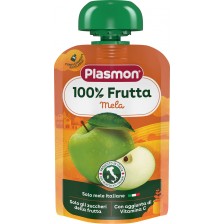 Плодова закуска Plasmon - Ябълка, 100 g -1