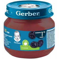 Плодово пюре Nestlé Gerber - Слива, 80 g -1