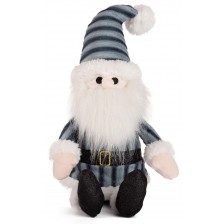 Плюшена играчка Амек Тойс - Дядо Коледа, 30 cm, сив