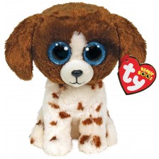 Плюшена играчка TY Toys - Кученце Muddles, 15 cm