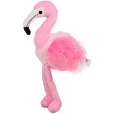 Плюшена играчка Амек Тойс - Фламинго, розово, 36 cm