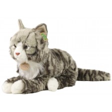 Плюшена играчка Rappa Еко приятели - Норвежка котка, 38 cm