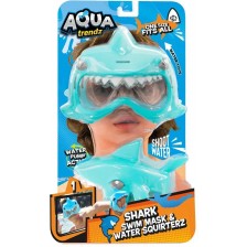 Плувна маска Eolo Toys - С водно оръжие акула -1