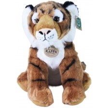Плюшена играчка Rappa Еко приятели - Тигър, седящ, 30 cm -1