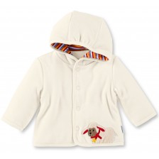 Плюшено бебешко палтенце Sterntaler - С агънце, 68 cm, 5-6 месеца