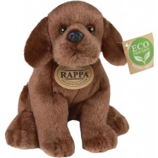 Плюшена играчка Rappa Еко приятели - Кафяв лабрадор, 20 cm
