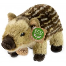 Плюшена играчка Rappa Еко приятели - Диво прасе, бебе, 22 cm -1