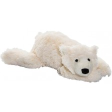 Плюшена играчка Heunec - Бяло мече Теди, 30 cm