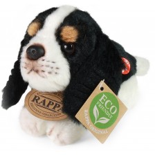 Плюшена играчка Rappa Еко приятели - Кокер Шпаньол, със звук, 15 cm