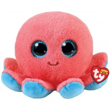 Плюшена играчка TY  Toys - Октопод Sheldon, 15 cm
