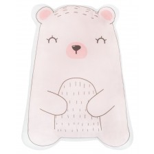 Плюшена възглавница-играчка KikkaBoo - Bear with me, розова