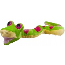 Плюшена играчка Амек Тойс - Змия, зелена, 114 сm -1