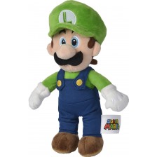 Плюшена играчка Simba Toys Super Mario - Luigi, 30 cm -1
