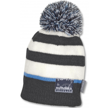 Плетена зимна шапка Sterntaler - 47 cm, 9-12 месеца -1
