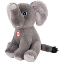 Плюшена играчка Амек Тойс - Слон със звук, 20 cm -1