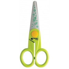 Пластмасова детска ножица Kangaro - KD-50, зелена