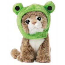 Плюшена играчка Studio Pets - Коте Мейн Кун с шапка, Принц, 23 cm