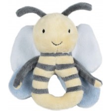 Плюшена дрънкалка Happy Horse - Пчеличката Benja, 16 cm
