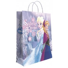 Подаръчна торбичка S. Cool - Frozen, Anna и Elza, XL