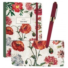 Подаръчен комплект Victoria's Journals - Poppy, 3 части, в кутия