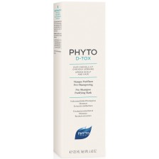 Phyto Phytodetox Почистваща маска за коса Pre Shampoo, 125 ml