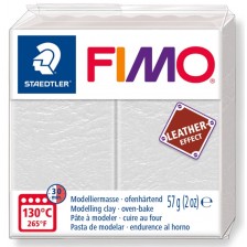 Полимерна глина Staedtler Fimo - Leather 8010, 57g, слонова кост -1
