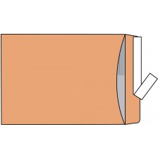 Пощенски плик с мехурчета - 29 x 37 cm, кафяв, 5 броя -1