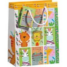Подаръчна торбичка Zoewie  - Animal Zoo,  17 x 9 x 22.5 cm -1