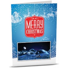 Поздравителна картичка iGreet - Коледна нощ