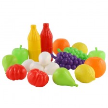 Polesie Toys Комплект плодове и зеленчуци 19 ел. - 47014