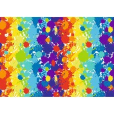 Подаръчна хартия Susy Card - Цветовете на дъгата, 70 x 200 cm