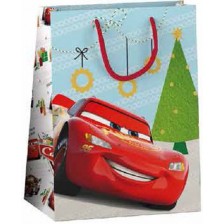 Подаръчна торбичка Hoomark - Cars, 18 х 10 х 23 cm