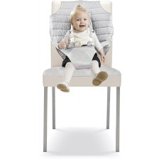 Преносимо столче за хранене BabyJem - Сиво