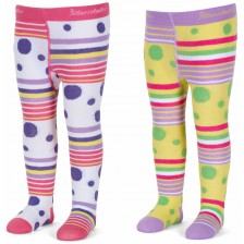 Промо пакет чорапогащници Sterntaler - 2 броя, за момичета, 86 cm, 10-12 месеца
