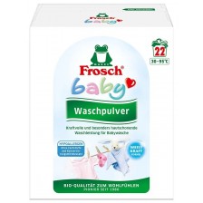 Прах за пране Frosch - Baby, 22 пранета, 1.45 kg -1
