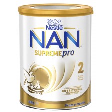 Преходно мляко на прах Nestle Nan - Supreme pro 2, 800 g
